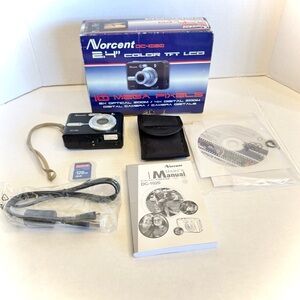 Norcent DC-1020 Digital Camera 10 Megapixel with 2.4" LCD